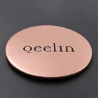 Candle Lid Candle Lids Manufacturer Custom Logo Zinc Alloy Shiny Rose Gold Candle Jar Metal Glass Lid