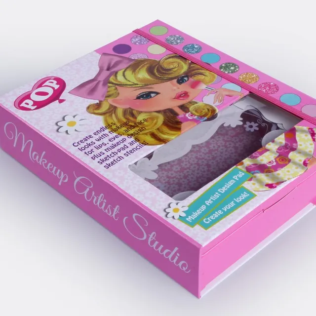 book shaped gift box for childrens play toy packing with