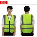 Safety Vest Men Reflective Jacket High Visibility