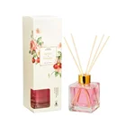 100ml New Design Square Glass Bottle Liquid Air Freshener Type Aroma Reed Diffuser