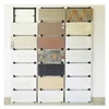 Three rows display racks simple style ceramic tile rose gold scarf hardware collapsible display rack