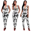 2016 New Bandage jumpsuits lady sexy fashion Siamese pants in stock
