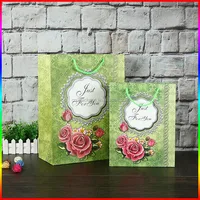 christmas gift/candy paper bag packaging