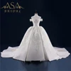YASA-09 robe de mariage Vintage Luxury Cap Sleeves Ball Gown Wedding Dress Bridal Gown