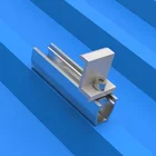 Aluminum U-Shape Solar Tin Roof Clamps for solar panel kits home grid system