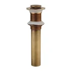 2019 Brass bathroom and toilet high quality pop up basin waste bathtub sink pop up waste drain