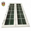America house style aluminum frame casement window iron window grill design