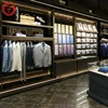 Luxury men's suit clothing showroom interior design clothing display stand
