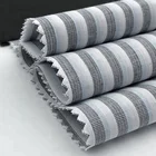 CVC STRIPE FABRIC 60% COTTON 40% POLYESTER YARN DYED WOVEN STRIPE SHIRT FABRICS