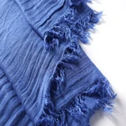 Hot linen plain color viscose scarf women hijab prayer shawl african big muslim scarf