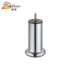 rBedroom Best Beautiful Modern Chrome Iron Metal Adjustable furniture Screw Mount Funiture Sofa Leg Metal Round Base For Chair