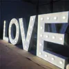 Marquee Bulbs Sign letter bulb sign,led love letters,light up metal signs