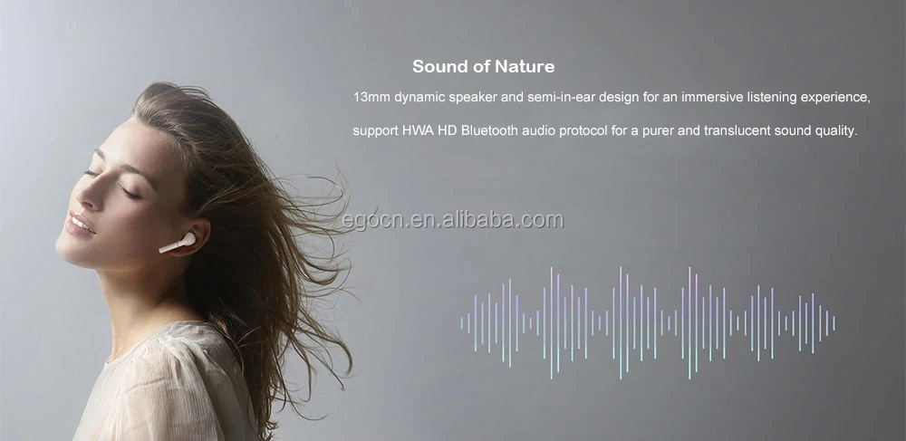 orginal HUAWEI FreeBuds Bluetooth 5.0 Wireless Earphone with Mic Music Touch Waterproof Headset Handfree Dynamic - ANKUX.COM