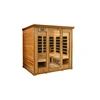 Long warranty cheap price 4 person infrared home built sauna