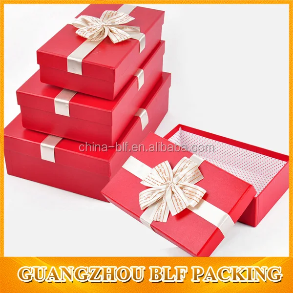 christmas elegant custom cardboard paper gift packaging box