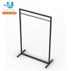 Alibaba Supplier Shop Fittings Stainless Steel Rolling Clothes Rack