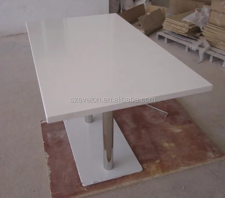 Factory Price Artificial Epoxy Resin Marble Dinner Table Top