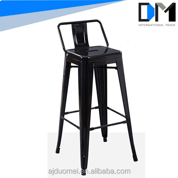 2015 new design high back metal bar stool