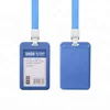Hot Sell Plastic Student id card holder pouches with lanyard