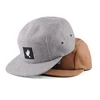 Custom Your Own logo Flat Brim 5 Panel Snapback Hat Cap