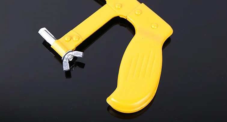 color painted Adjustable Hacksaw Frame with Blade