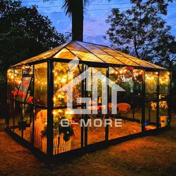 Gmore 4 Season Garden Glass Extension Sunroom Kit 10 X 15 Ft Buy Winter Garden Sun Room Glass Extension Sunroom 4 Season Garden Sunroom Kit