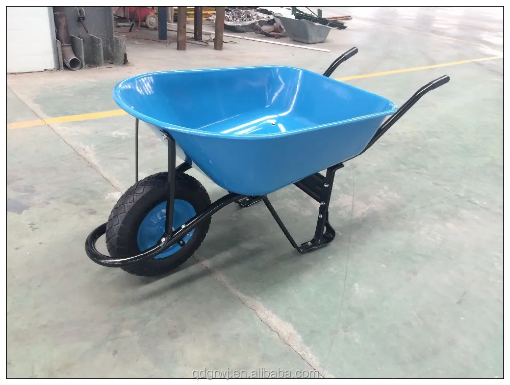 wb6404t single wheel galvanized wheel barrow for europe market