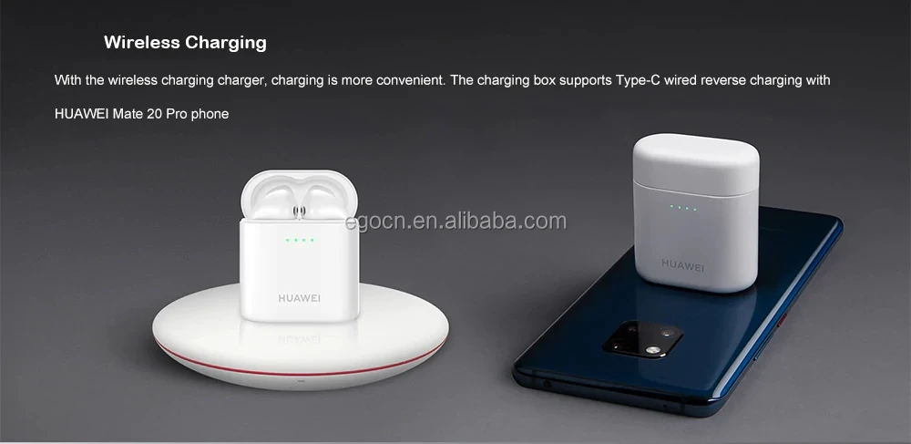 orginal HUAWEI FreeBuds Bluetooth 5.0 Wireless Earphone with Mic Music Touch Waterproof Headset Handfree Dynamic - ANKUX.COM