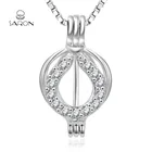 Sharon Pearl Party Crystal Heart Locket Charm Pick Pearl 925 Sterling Silver Pearl Necklace In Bulk
