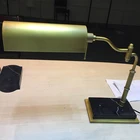 Bedside lamps reading light led antique brass metal bedside desk lamps for Marriot hotel