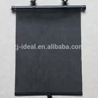 roller car side sunshade ,nylon mesh roll up car sun shade