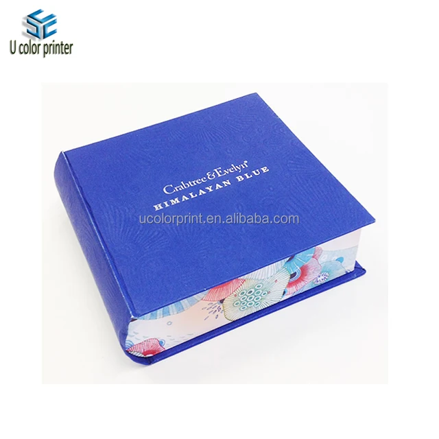 u color made beautiful look book shape box for gift packaging