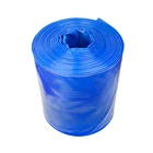 Flexible 10 inch pvc lay flat drain hose pipe for water transfer