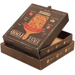 packaging & printing box wholesale custom corrugated paper pizza