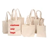 Wholesale organic cotton custom printed tote canvas bag