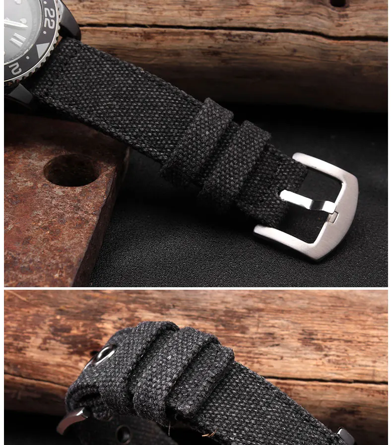 nylon canvas watch strap