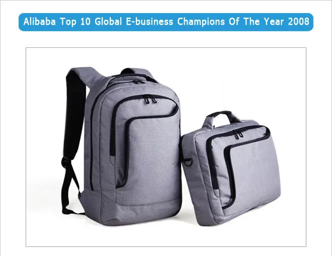 Functional new double laptop backpack