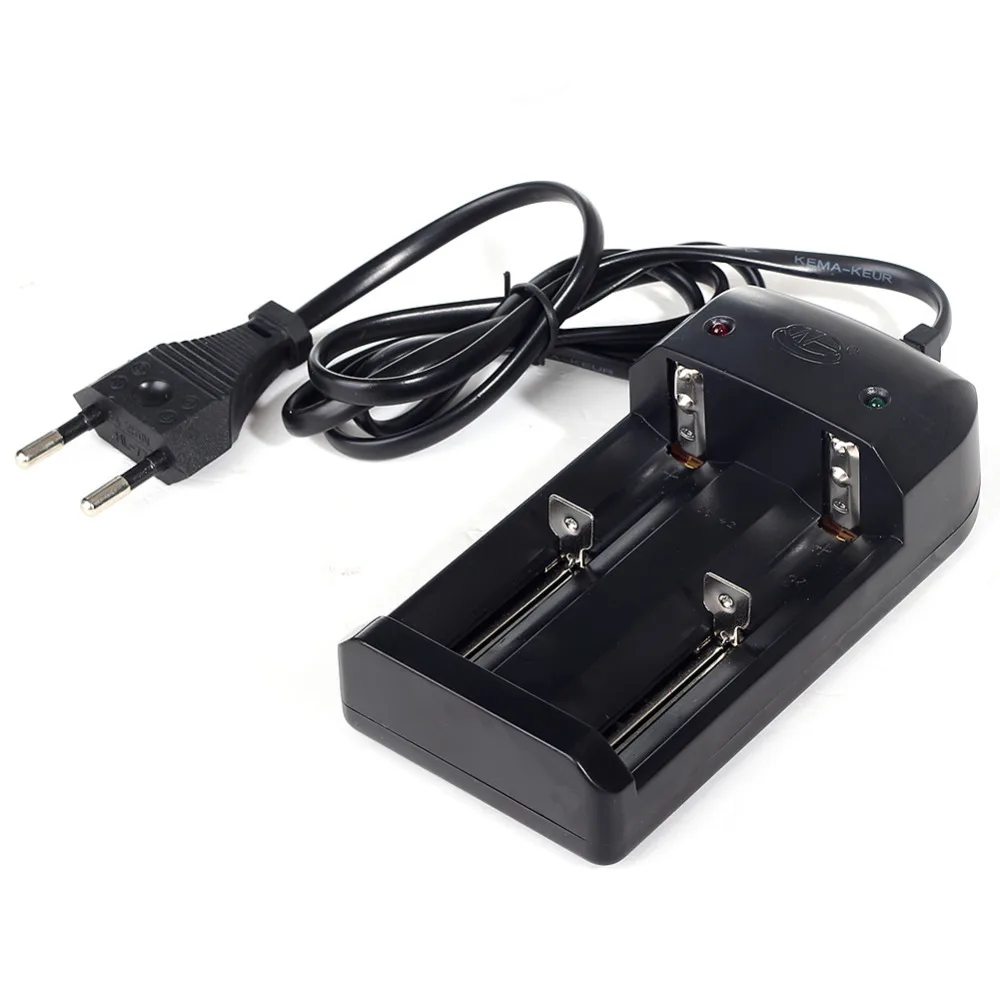 Universal Auto Off Charger EU Plug Charging Charger Li-ion Battery Charger for 26650 Li-ion Rechargeable Battery Chargers