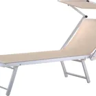 Beach Tube Excellent Quality Low Price Outdoor Portable Lounger Beach Chair Aluminum Tube