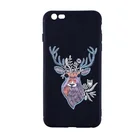 Embroidered phone back cover tup wholesale cell phone case for Iphone 6 7 8