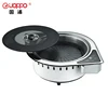 Professional best price korean restaurant table bbq grill electric barbecue grill with aluminum plate