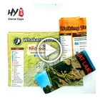 2017 New Products superfine custom print map microfiber cleaning cloth
