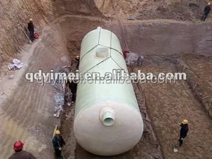 frp septic water tanks for sewage treatment