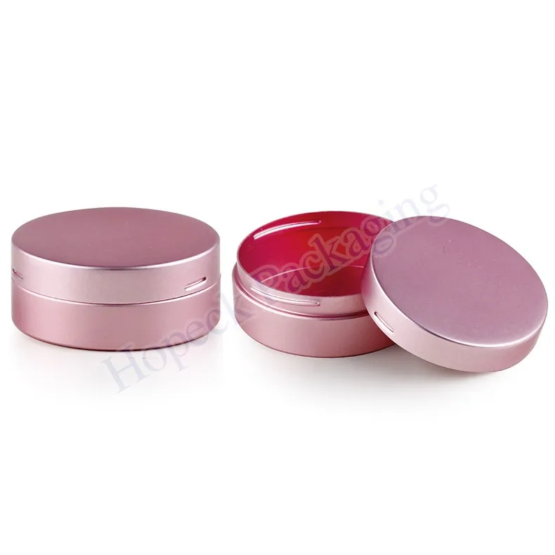 round shape aluminum compact ,10g compact
