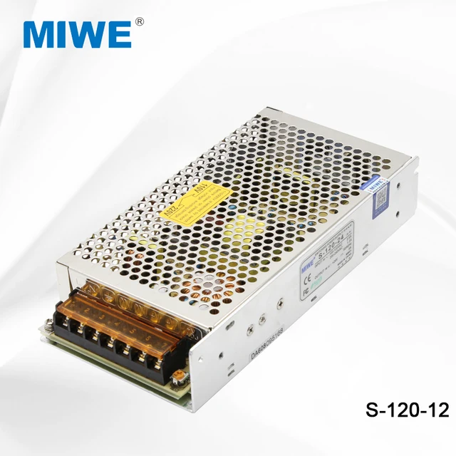 Professional factory S-120-12 single ouput 120w 12v 10a ac/dc switch mode power supply