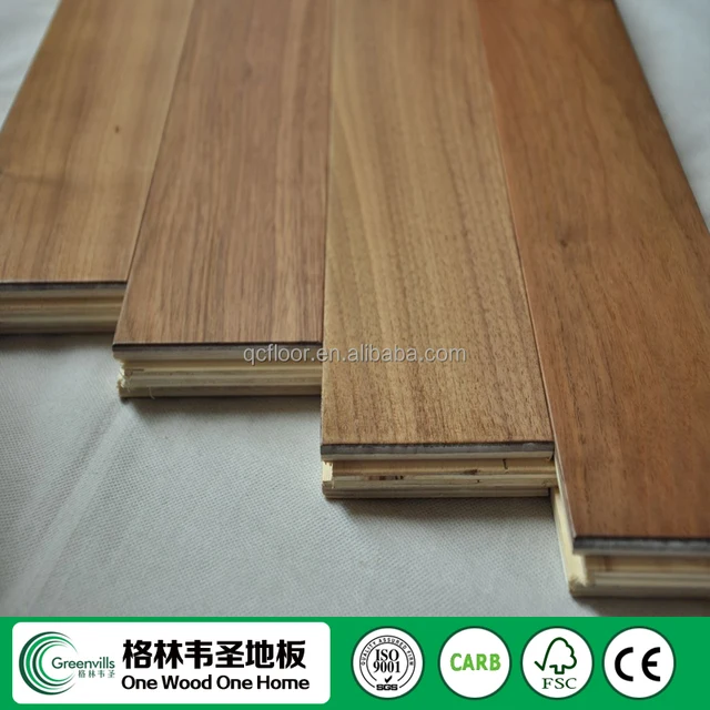 multilayer floor boards black walnut parquet timber floors