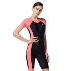 Women Triathlon Wetsuits Top Premium Neoprene 3mm Zipper Spearfiishing Wetsuit Swimwear Beachwear