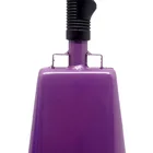 wholesale metal handle sport cow bell mississippi cowbell, MOQ 36pcs