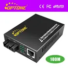 fiber optic media converter rj45 sc connector 10/100M single mode 1310nm 25km