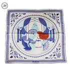 Custom Silk Fabric Printing Hijab Shawl Scarf For Women
